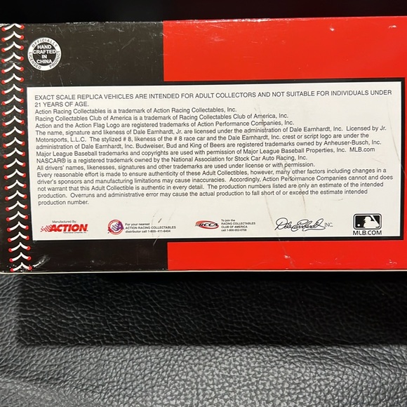 Dale Earnhardt Jr. 1:24 Scale Diecast Stock Car - Picture 5 of 5